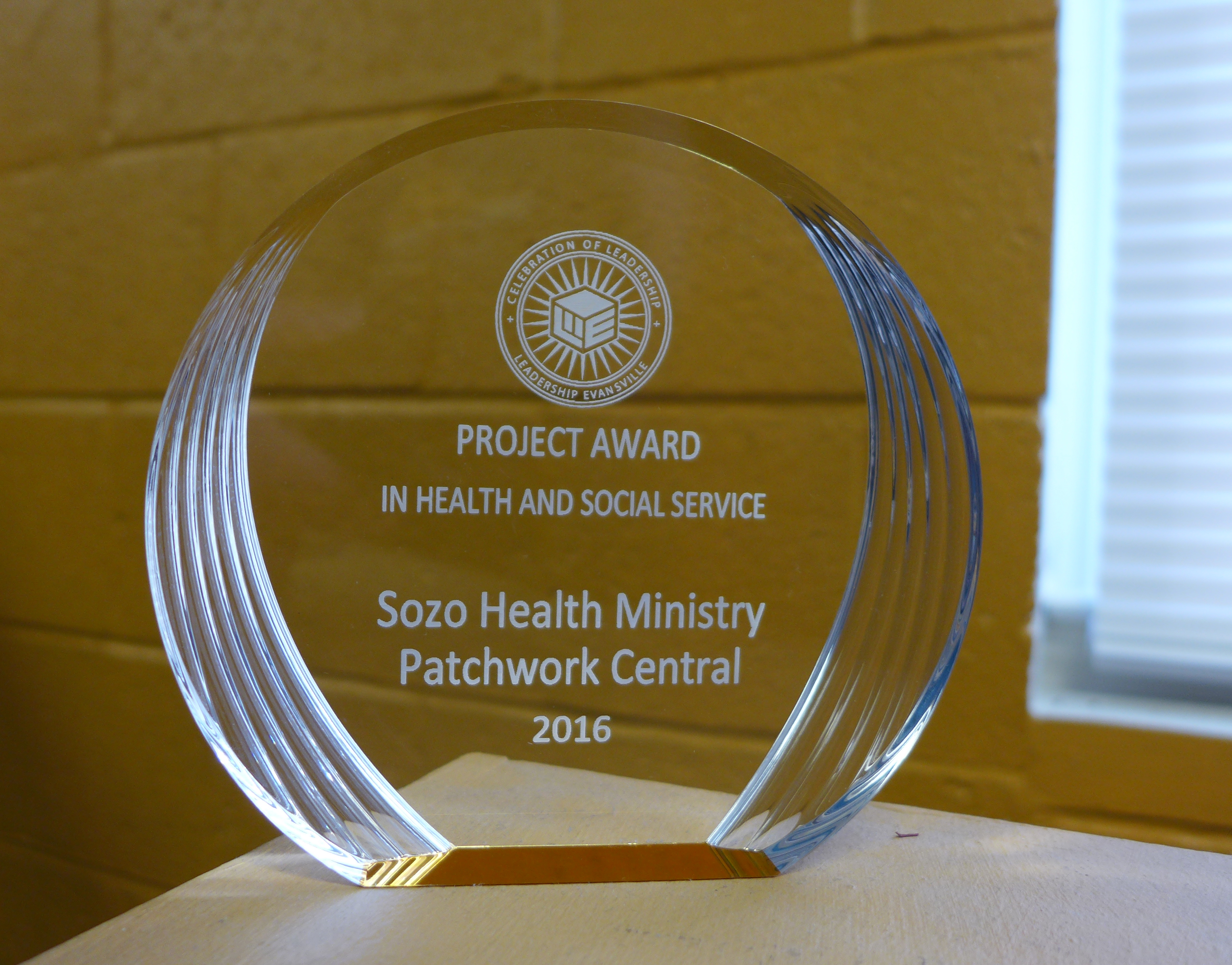 Sozo Health Ministry Award